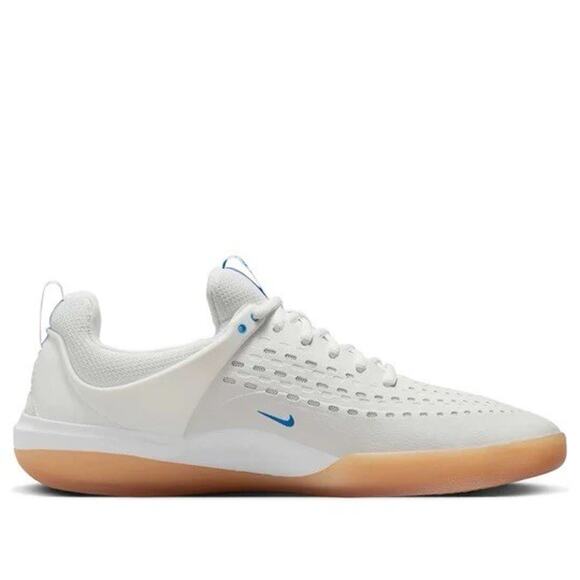 NEW Nike SB Shoes Nyjah 3 Summit White Photo Blue DV7896-100 Men’s Size 13 - Picture 3 of 7